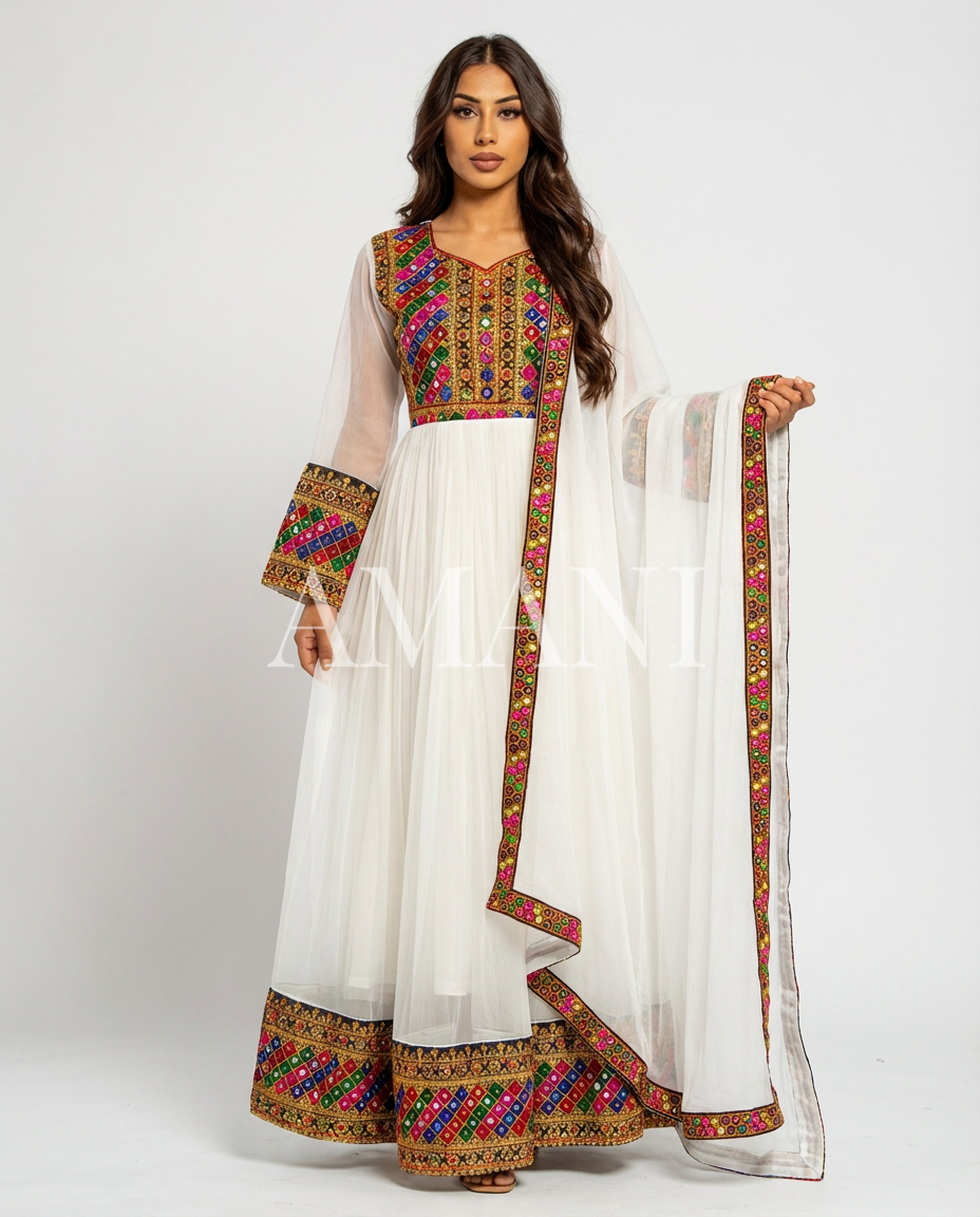 Zarmina Dress – Ivory